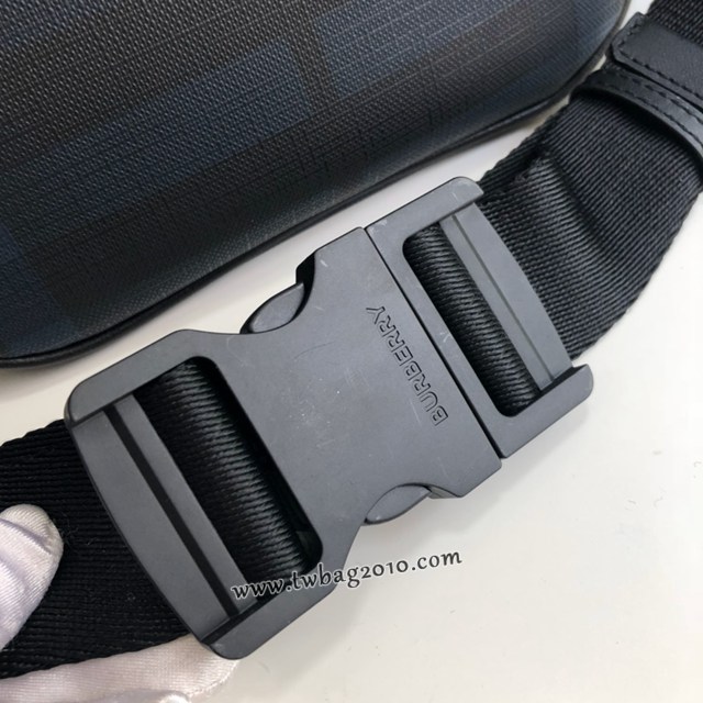 Burberry專門店新款男士腰包 巴寶莉London格紋腰包胸包挎包 yxb1460